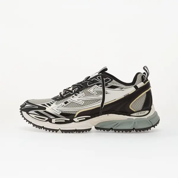 Off-White Сникърси Off-White Ow Be Right Back Mesh Light Light Grey/ Black EUR 46