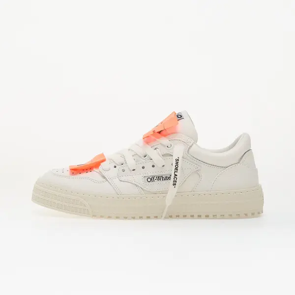 Off-White Сникърси Off-White W-Low Top 3.0 Off Court White-Orange EUR 36
