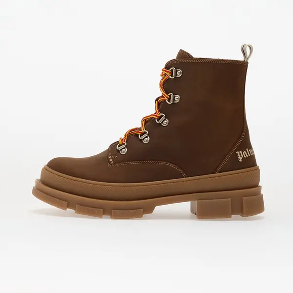 Palm Angels Kids Сникърси Palm Angels Kids Pa Track Ankle Boots Brown/ Off White EUR 34