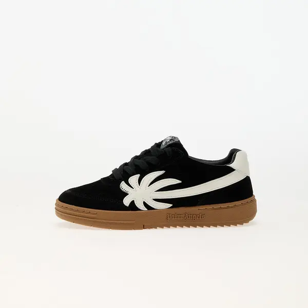 Palm Angels Kids Сникърси Palm Angels Kids Palm Beach University Leather Black White EUR 36