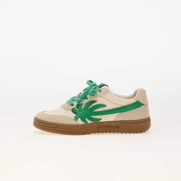 Palm Angels Kids Сникърси Palm Angels Kids Palm Beach University Nylon Beige Green EUR 35