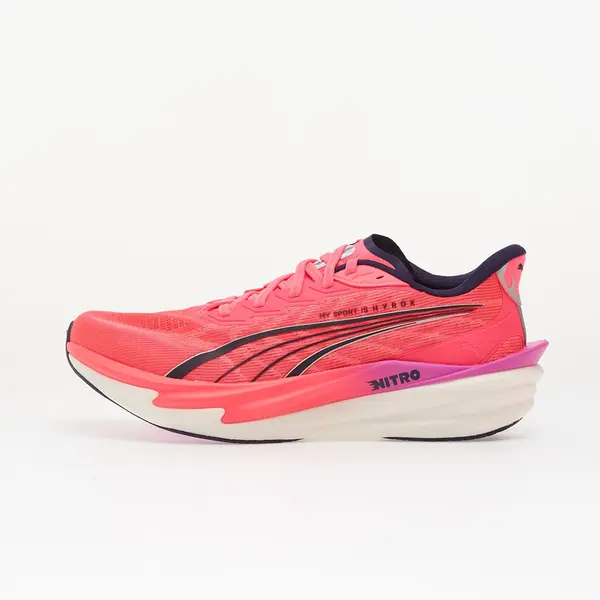 Puma Сникърси Puma Deviate NITRO 4 PUMA X HYROX White/ Electric Orchid/ Pink EUR 44.5