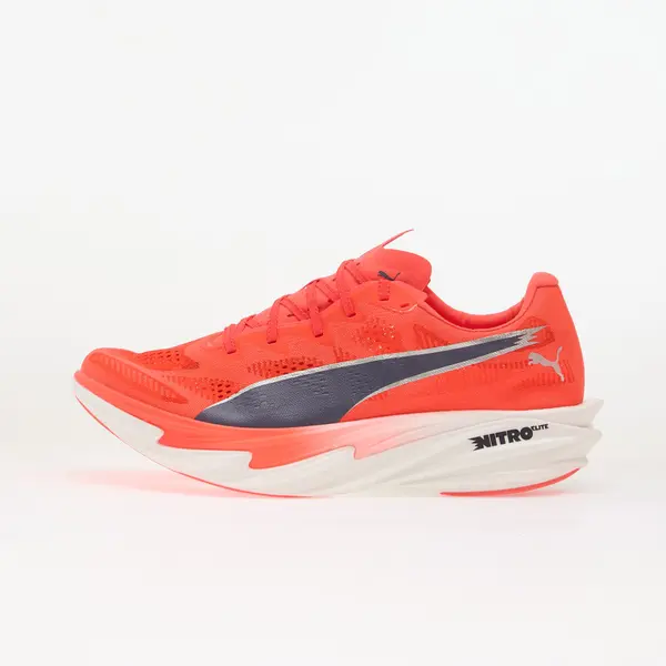 Puma Сникърси Puma Deviate NITRO Elite 4 Ultra Red/ Inky Depths/ Puma White EUR 44