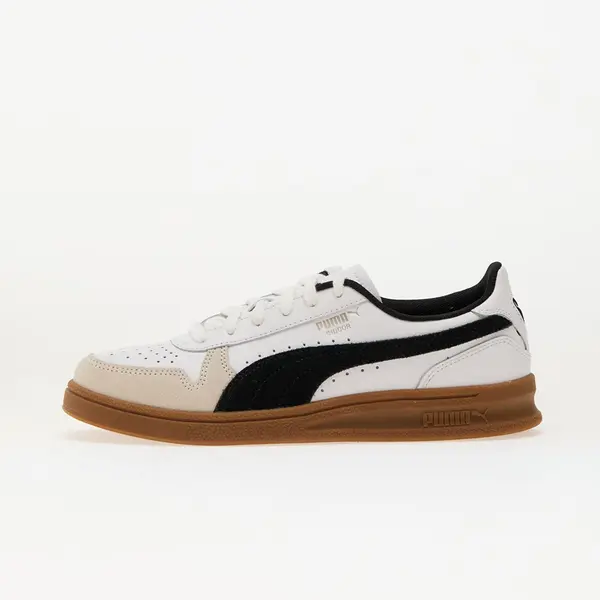 Puma Сникърси Puma Indoor Puma White-Puma Black-Gum EUR 36.5