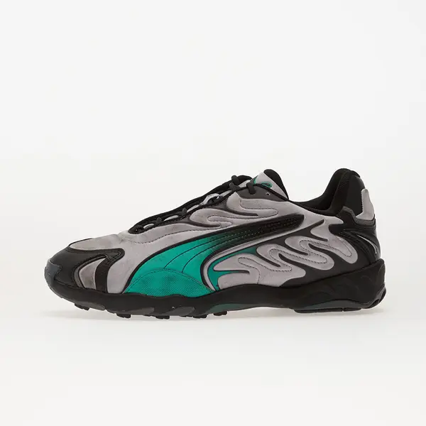 Puma Сникърси Puma Inhale Distressed Vibrant Silver-Vibrant Green EUR 42.5