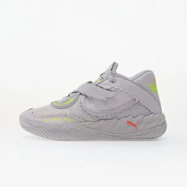 Puma Сникърси Puma MB.05 Metallic Vibrant Silver-Yellow Alert-Glowing Red EUR 44