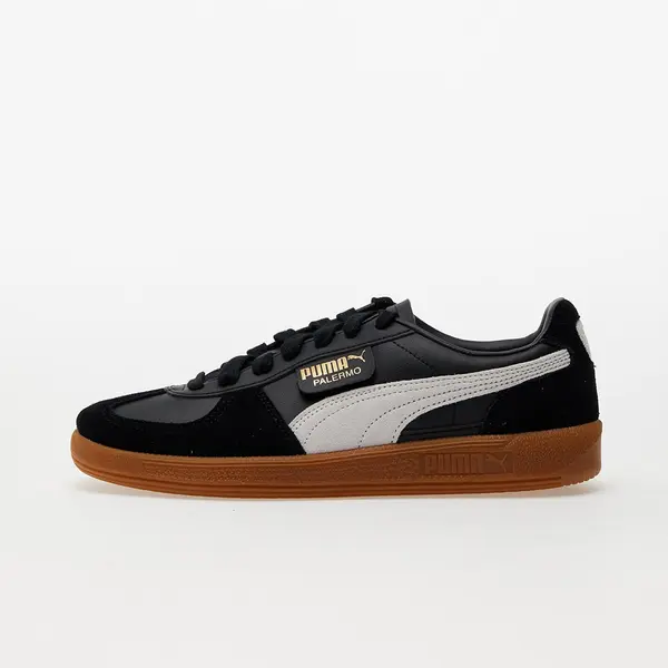 Puma Сникърси Puma Palermo Leather Puma Black-Feather Gray-Gum EUR 37