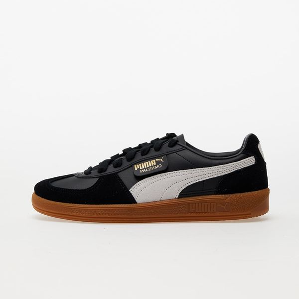 Puma Сникърси Puma Palermo Leather Puma Black-Feather Gray-Gum EUR 42