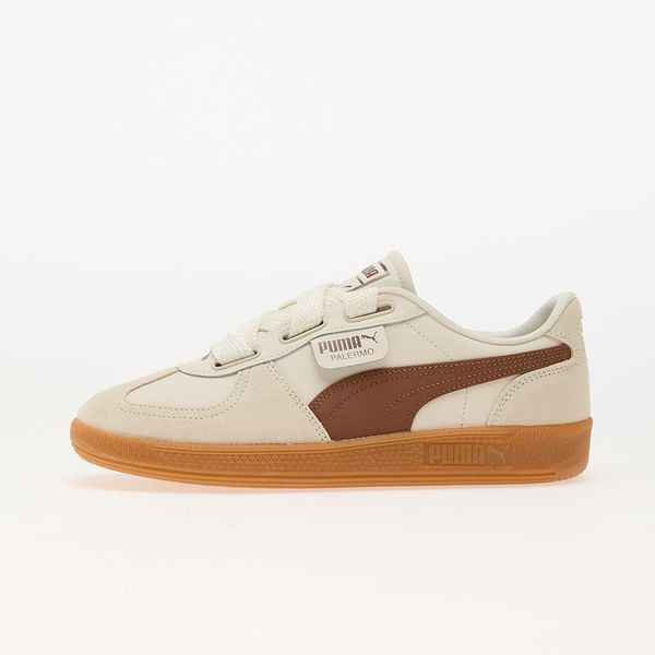 Puma Сникърси Puma Palermo Wide Lace SD Frosted Ivory-Brown EUR 37