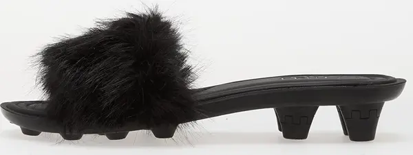 Puma Сникърси Puma x FENTY Slide Chic Fur Puma Black-Puma Silver EUR 36