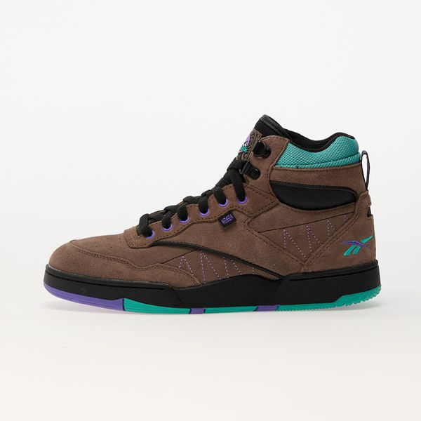 Reebok Сникърси Reebok Bb 4000 Ii Mid Brown/ Black/ Unleashed Green EUR 42
