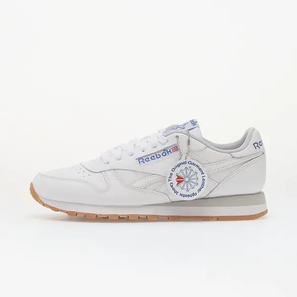 Reebok Сникърси Reebok Classic Leather Ftwr White/ Blue/ Gum EUR 42.5
