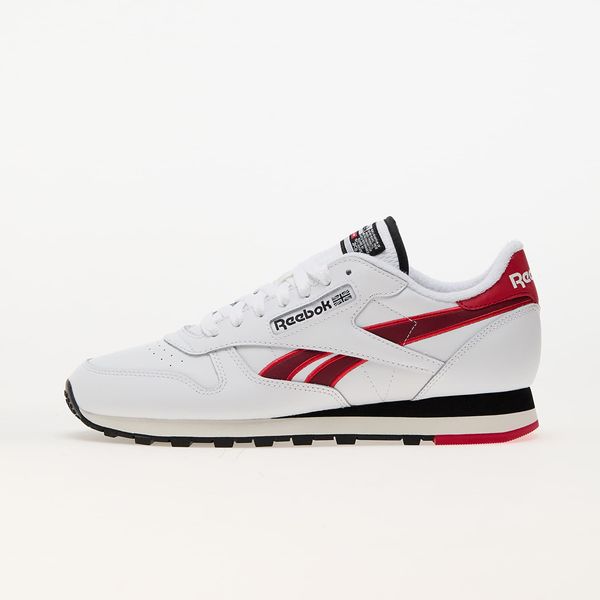 Reebok Сникърси Reebok Classic Leather White/ Vector Red/ Black EUR 40.5
