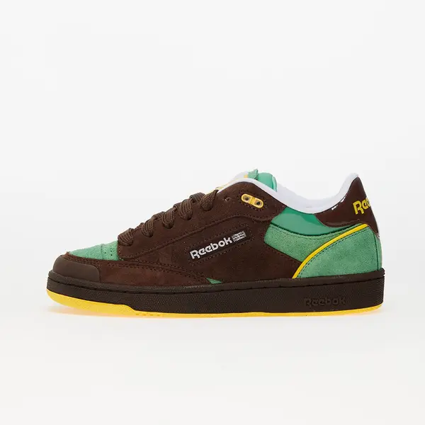 Reebok Сникърси Reebok Club C Bulc Brush Brown/ Sport Green/ Always Yellow EUR 34.5