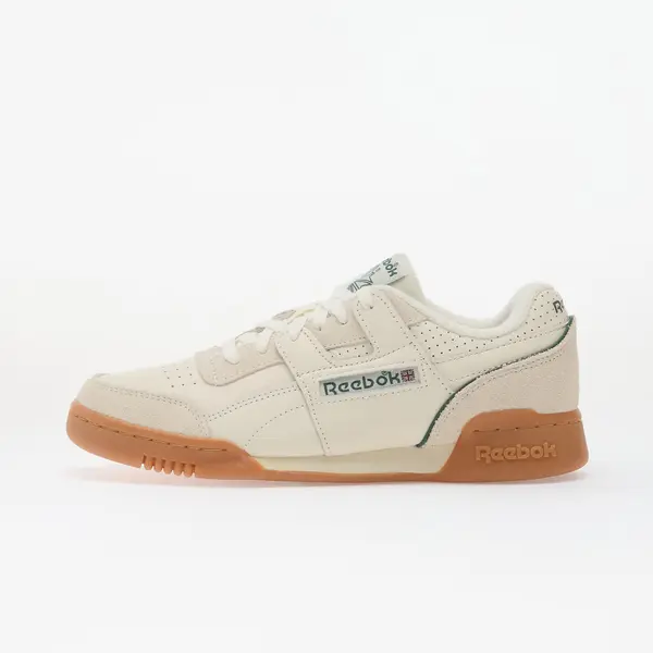 Reebok Сникърси Reebok Workout Plus Chalk/ Dark Green/ Vintage Chalk EUR 43