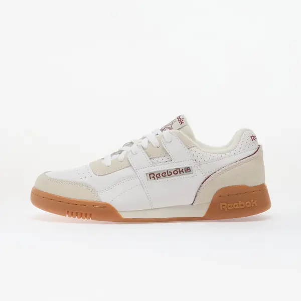 Reebok Сникърси Reebok Workout Plus White/ Classic Burgundy/ Chalk EUR 37.5