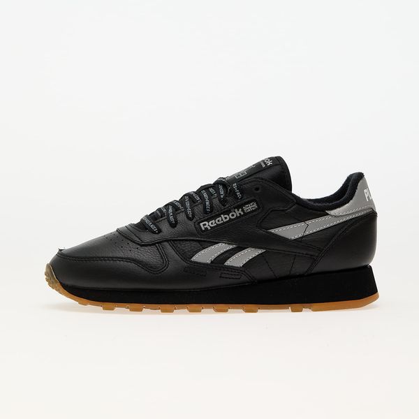 Reebok Сникърси Reebok x Places + Faces Classic Leather Catalyst LTD Black/ Silver/ White EUR 35