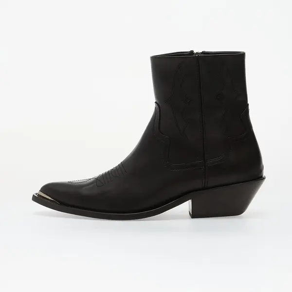 REPRESENT Сникърси REPRESENT Michael Zip Boot Leather Black EUR 45