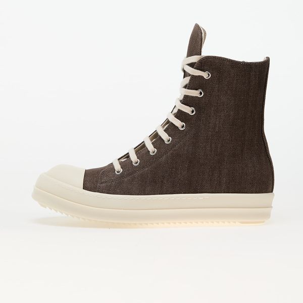 Rick Owens DRKSHDW Сникърси Rick Owens DRKSHDW Denim Shoes Dark Dust/ Milk/ Milk EUR 43.5