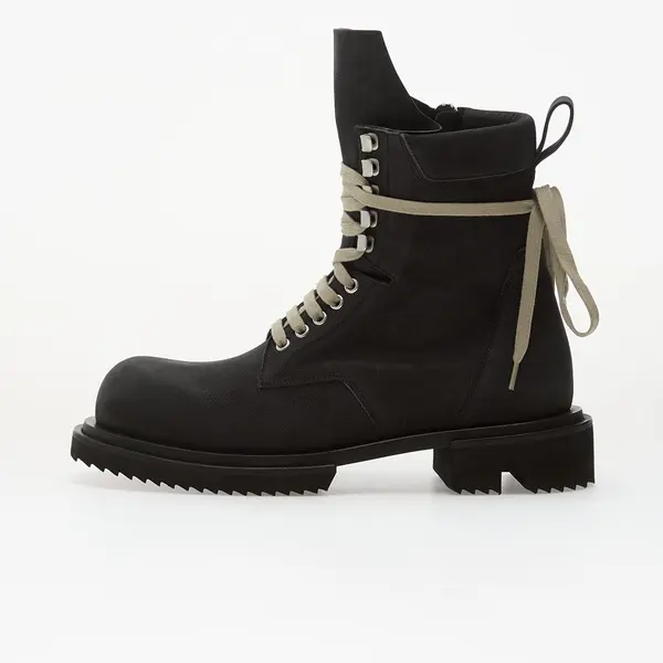 Rick Owens Сникърси Rick Owens DRKSHDW Leather Boots - Low Army Gabe Black EUR 42