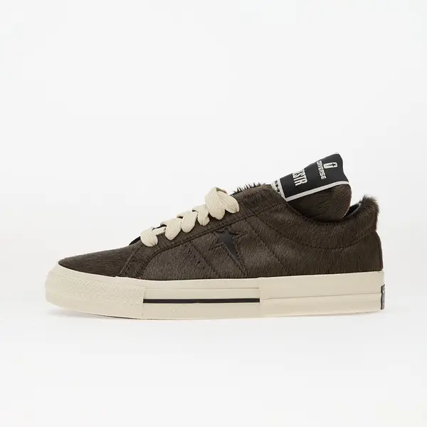 Rick Owens DRKSHDW Сникърси Rick Owens DRKSHDW x Converse Fur Shoes - Onestr Dark Dust/ Black EUR 42.5