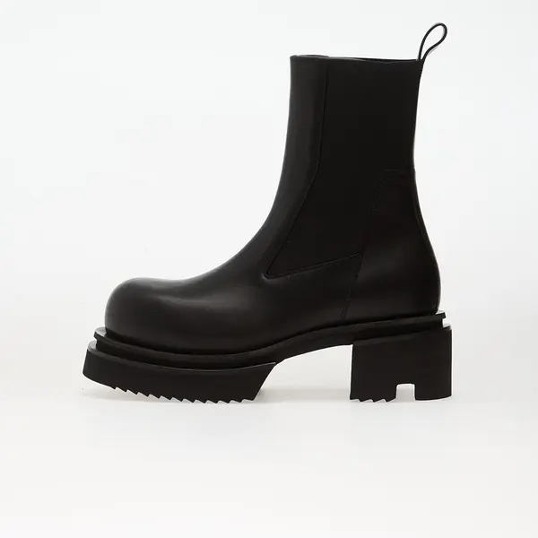 Rick Owens Сникърси Rick Owens Leather Boots - Beatle Bogun Black EUR 42