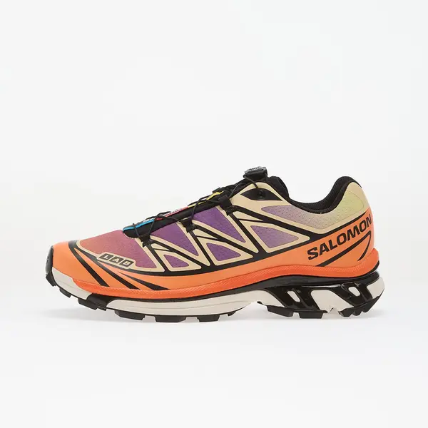 Salomon Сникърси Salomon XT-6 Black/ Almond Cream/ Dragon Fire EUR 44 2/3