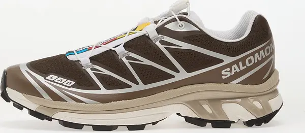 Salomon Сникърси Salomon XT-6 Earth Brown/ Walnut/ Ftw Silver EUR 44 2/3