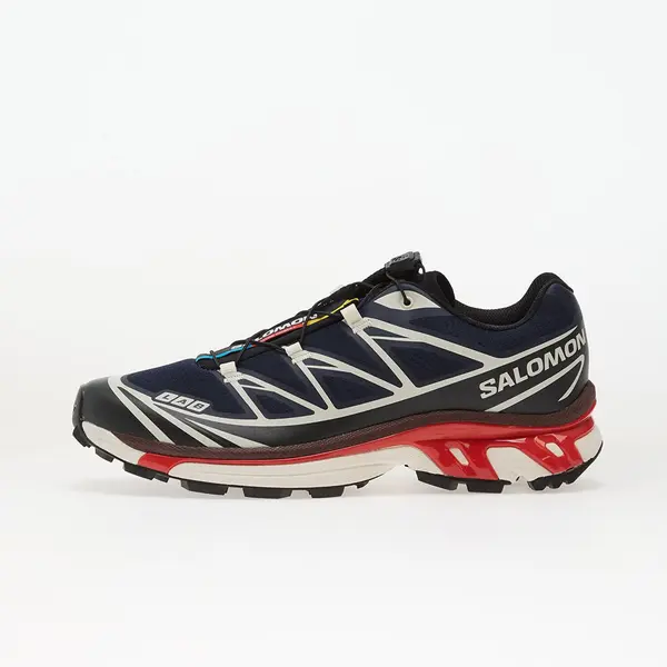 Salomon Сникърси Salomon XT-6 Maritime Blue/ Black/ Fiery Red EUR 42