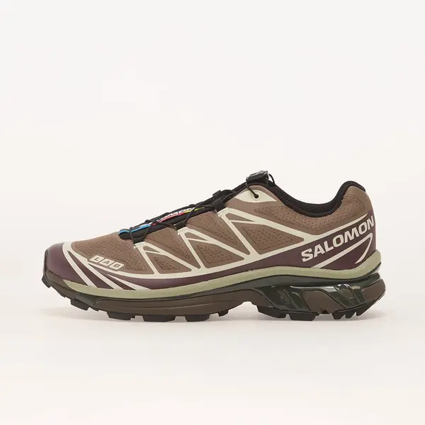 Salomon Сникърси Salomon XT-6 Walnut/ Huckleberry/ Urban Chic EUR 43 1/3