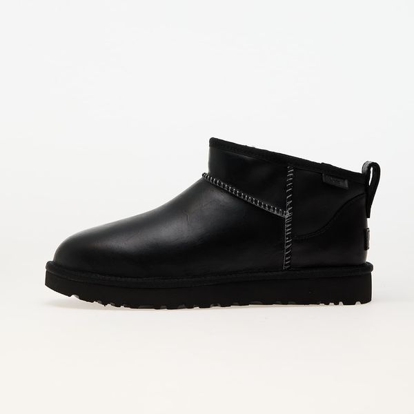 UGG Сникърси UGG W Classic Ultra Mini Lthr Regen Black EUR 37