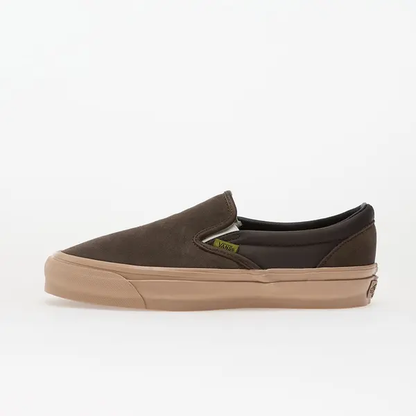 Vans Сникърси Vans LX Classic Slip-On 98 Suede Clean Brown EUR 39