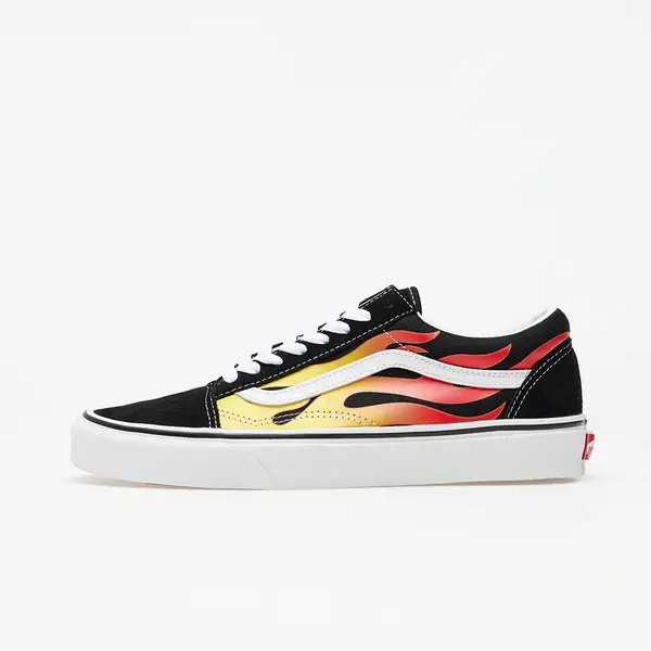 Vans Сникърси Vans Old Skool (Flame) Black/ Black/ True White EUR 36.5