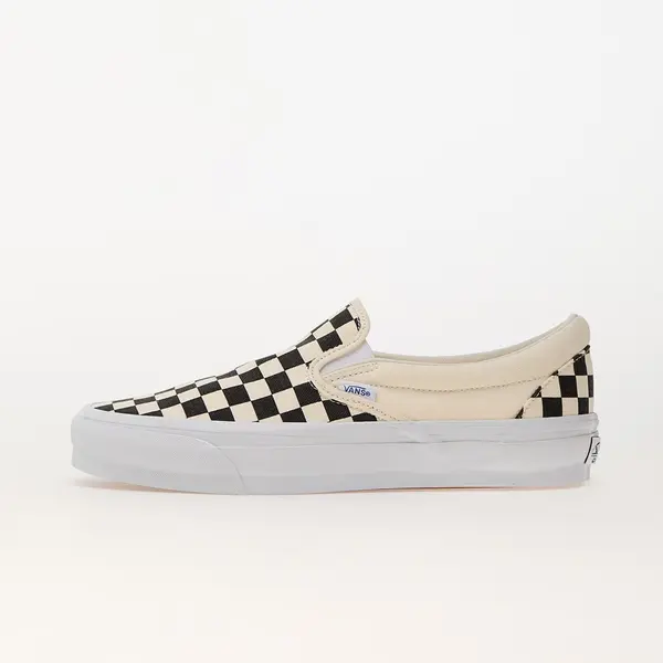 Vans Сникърси Vans Slip-On Reissue 98 LX Checkerboard Black/ Off White EUR 38