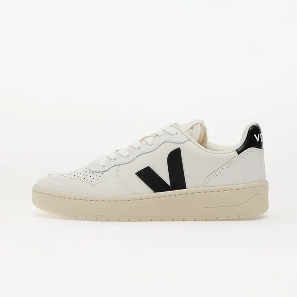 Veja Сникърси Veja W V-10 Leather Ex-White_Black EUR 38