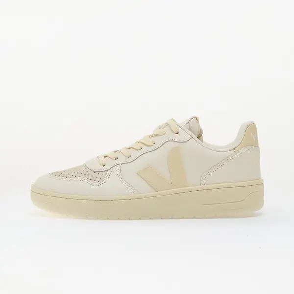 Veja Сникърси Veja W V-10 Leather Pure Calcaire EUR 37