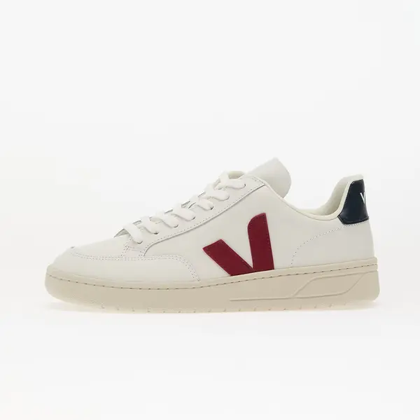 Veja Сникърси Veja W V-12 Leather White_Marsala_Nautico EUR 36