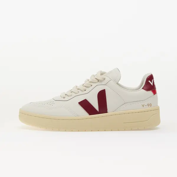 Veja Сникърси Veja W V-90 O.T Leather Ex-White_Marsala EUR 36