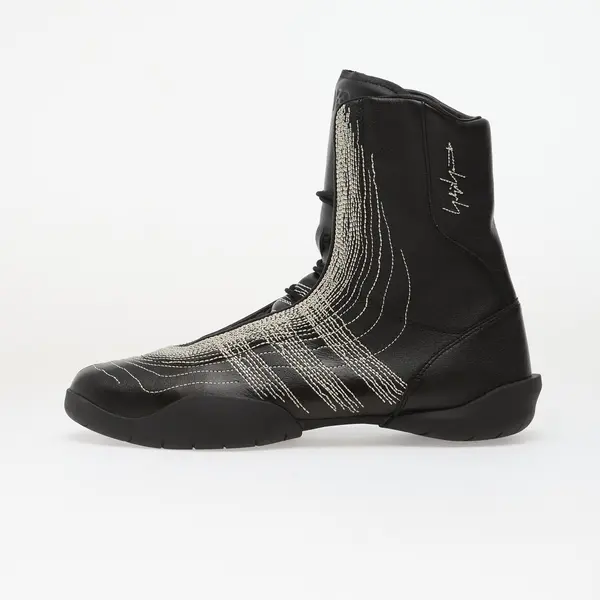 Y-3 Сникърси Y-3 Regu Embroidery Black/ Black/ Aluminum EUR 40 2/3