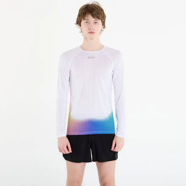 SOAR Running SOAR Race Base White/ Tropical Dot M