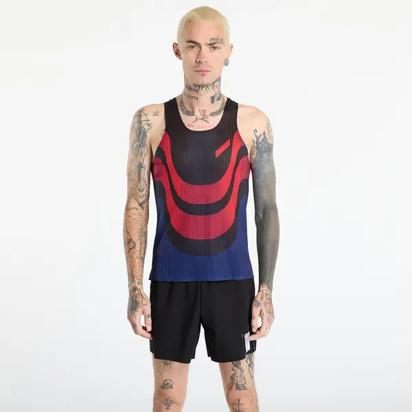 SOAR Running SOAR Race Vest Black/ Red/Navy L