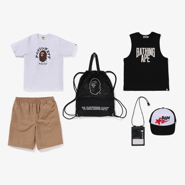 A BATHING APE Спортни раници A BATHING APE Summer Bag Black M