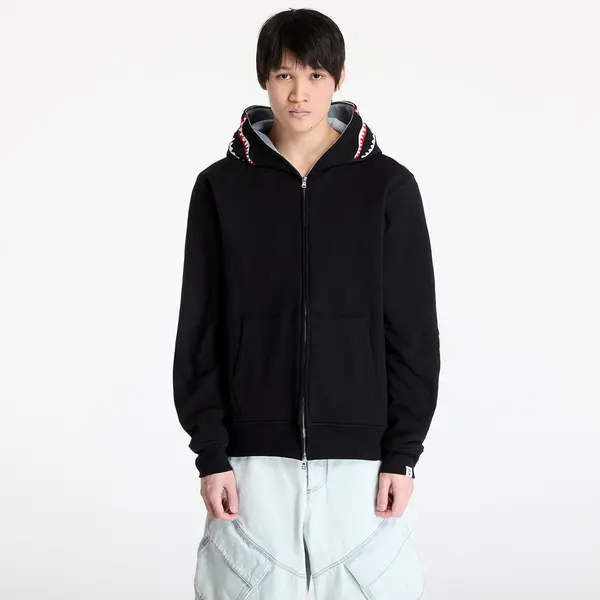 A BATHING APE Суитшърт A BATHING APE 2nd Shark Full Zip UNISEX Hoodie Black L