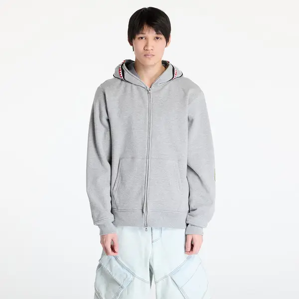 A BATHING APE Суитшърт A BATHING APE 2nd Shark Full Zip UNISEX Hoodie Gray M
