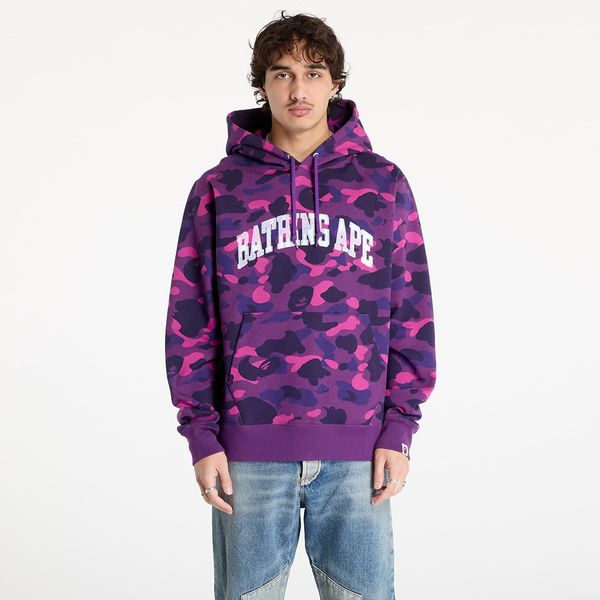 A BATHING APE Суитшърт A BATHING APE Color Camo Pullover Hoodie Purple L