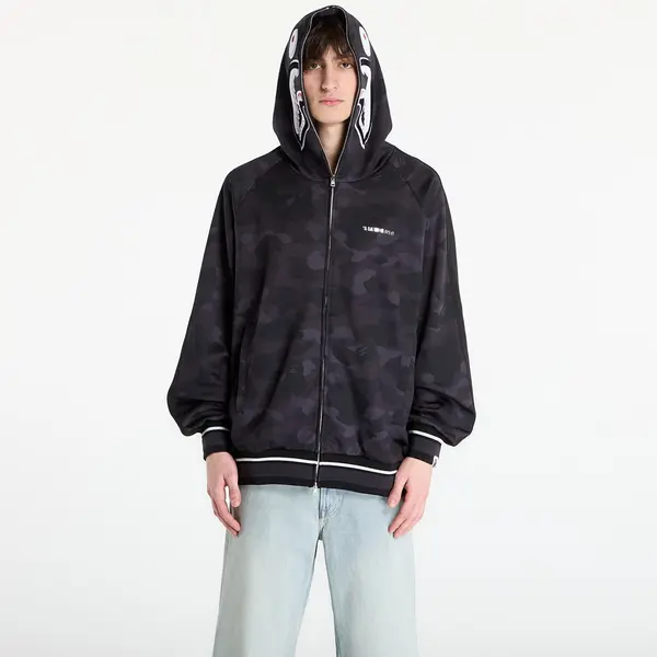 A BATHING APE Суитшърт A BATHING APE Color Camo Shark Relaxed Fit Hoodie Track Jacket M Black S