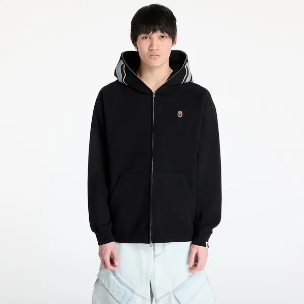 A BATHING APE Суитшърт A BATHING APE One Point Ape Head Shark Relaxed Fit Full Zip Hoodie M Black XL