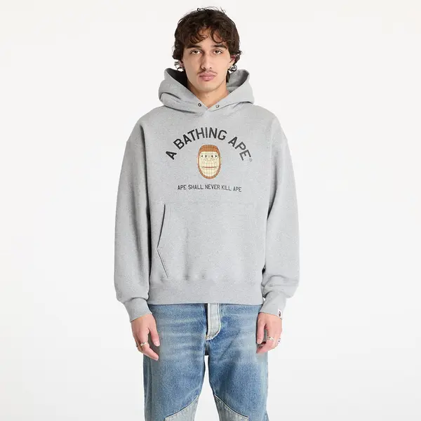 A BATHING APE Суитшърт A BATHING APE Polygon Relaxed Fit Pullover UNISEX Hoodie Gray XXL