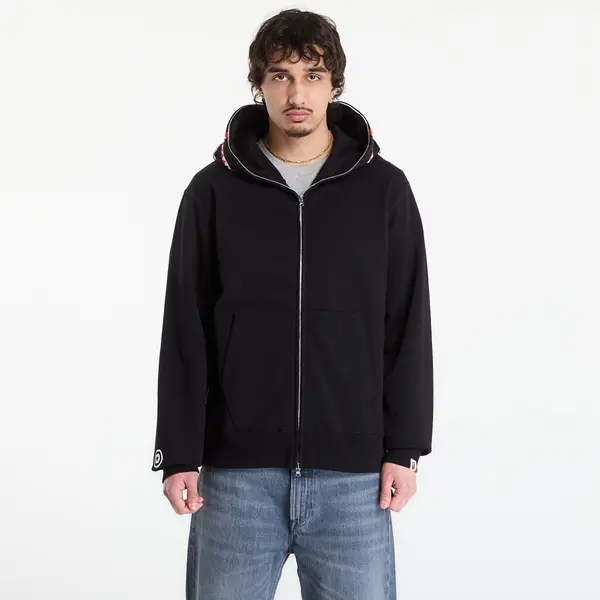 A BATHING APE Суитшърт A BATHING APE Shark Full Zip Hoodie UNISEX Black XL