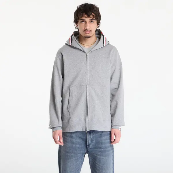 A BATHING APE Суитшърт A BATHING APE Shark Full Zip Hoodie UNISEX Gray XXL
